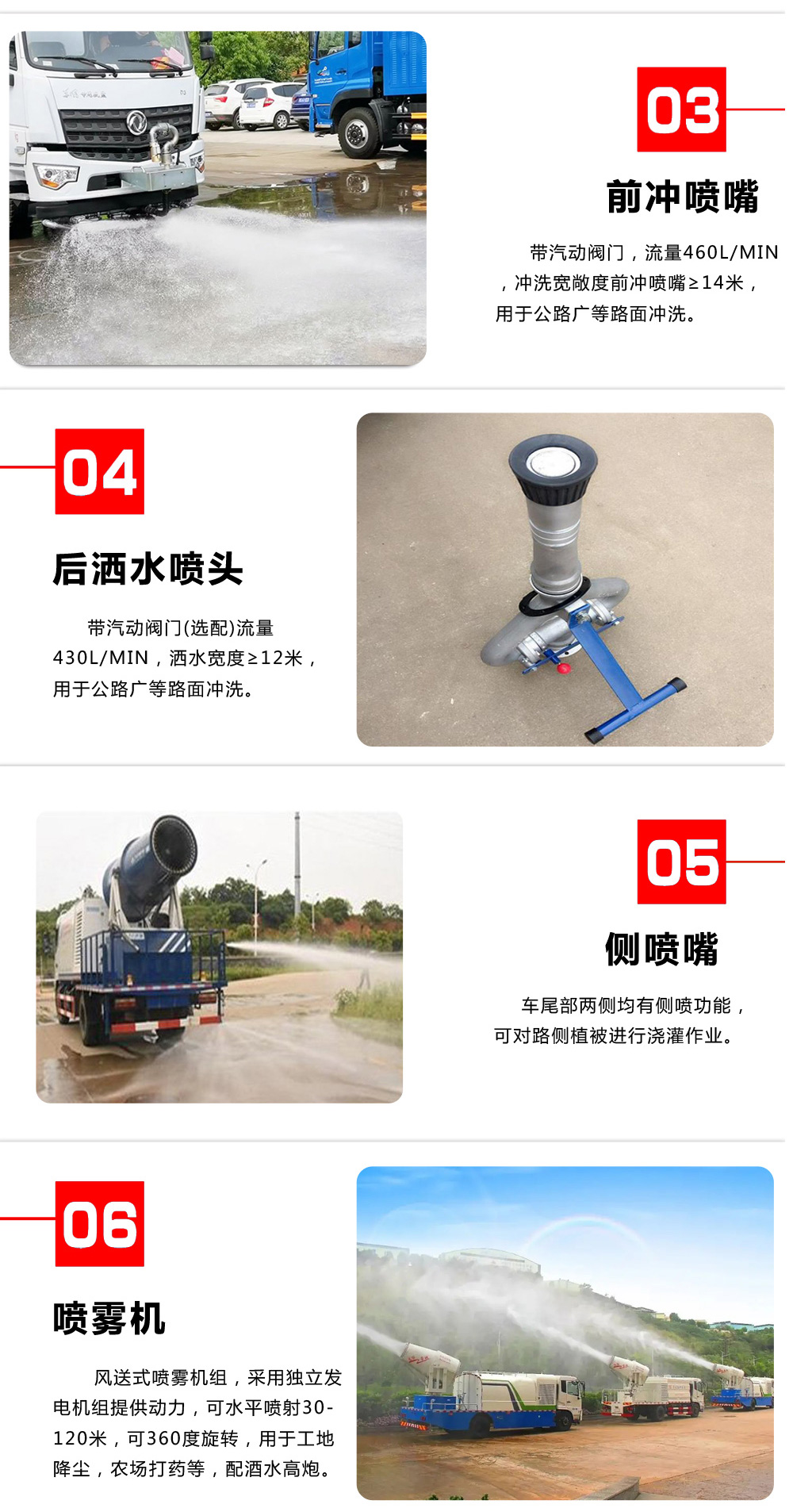 工地噴霧抑塵車