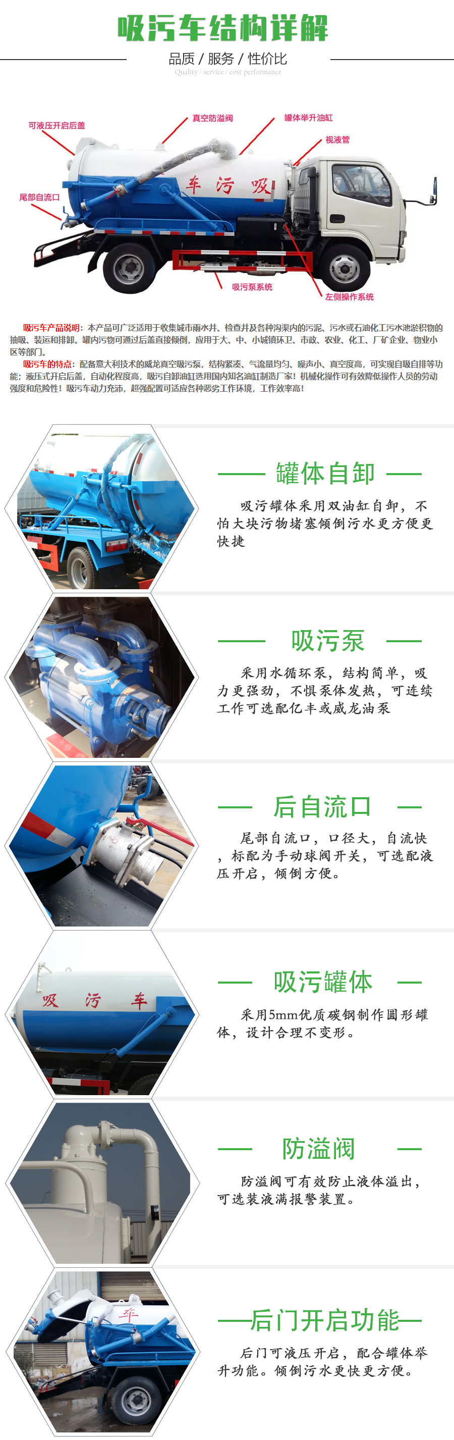 國(guó)六4.5方東風(fēng)D6 吸污車(chē)